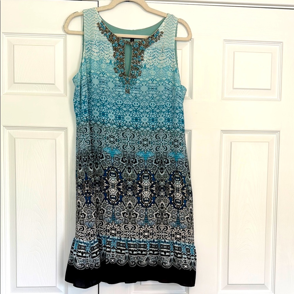 White House Black Market beaded dress